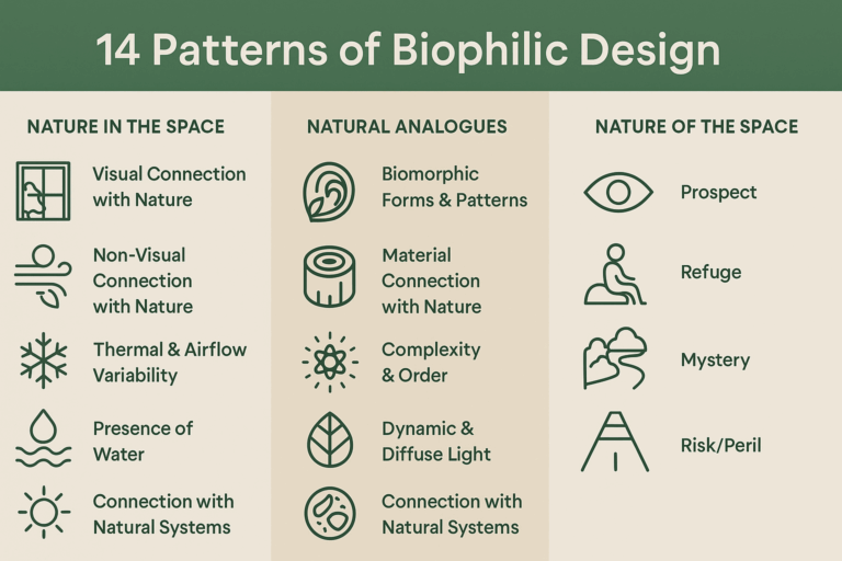 14 Biophilic Design Patterns That Transform Architecture