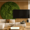 An image of biophilic a design Living Room